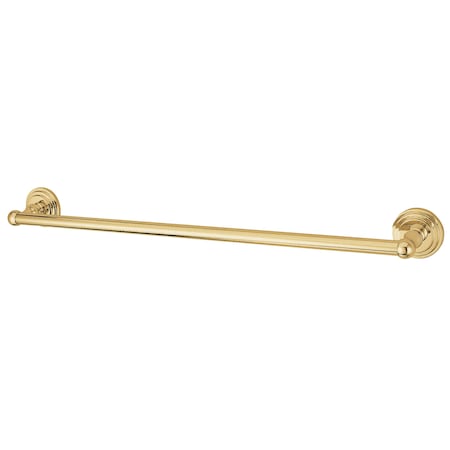Kingston Brass Milano 18" Towel Bar, Polished Brass BA2712PB